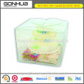 2014 The Hottest Sales Custom Birthday Small Square Disposable PET Eco-friendly Clear Plastic cake box